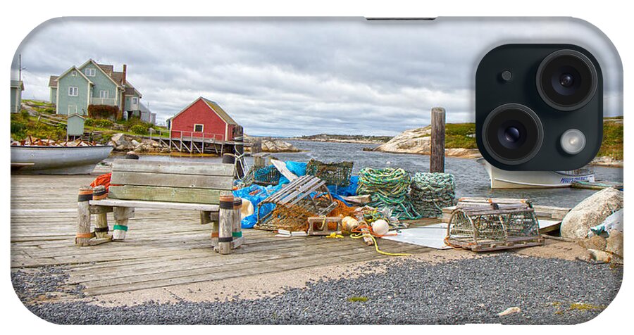Peggy's iPhone Case featuring the photograph Peggy's Cove 2 by Betsy Knapp