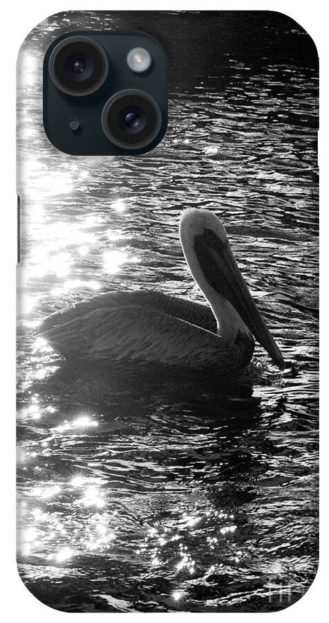 Bird iPhone Case featuring the photograph Pelican peace by Quinn Sedam