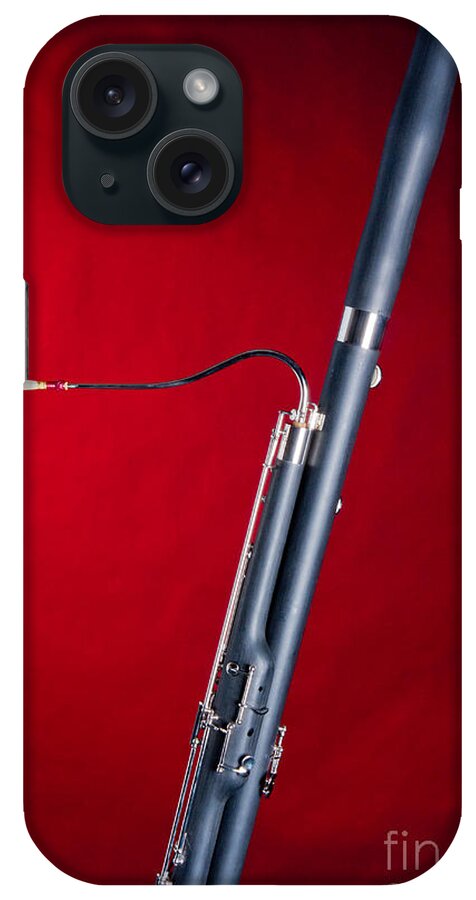 Bassoon iPhone Case featuring the photograph Bassoon Music Instrument Fine Art Prints Canvas Prints Greeting Cards in color 3408.02 by M K Miller