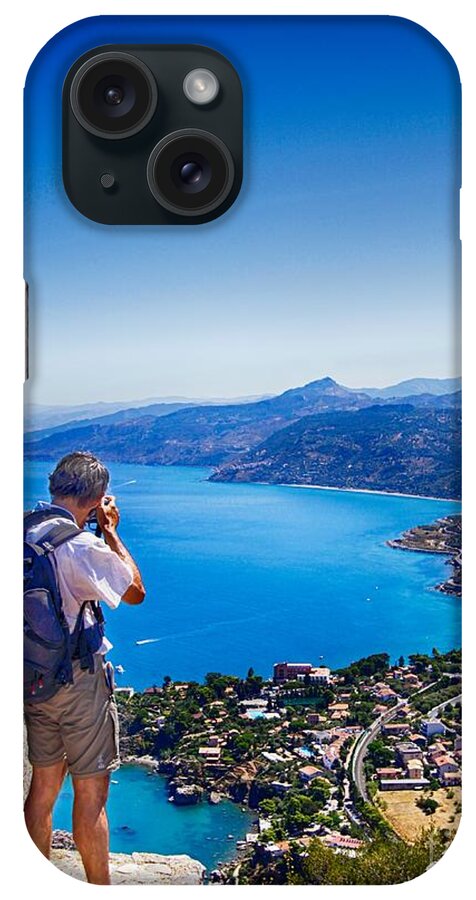 Photographer iPhone Case featuring the photograph Photographer inspired by beauty by Stefano Senise