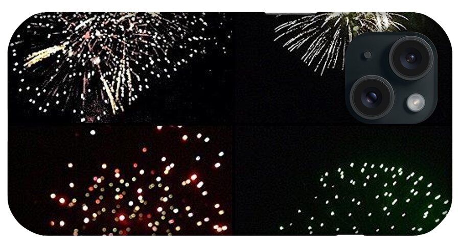 Instagram iPhone Case featuring the photograph Pics From The Backyard.. #fireworks by Jim Neeley