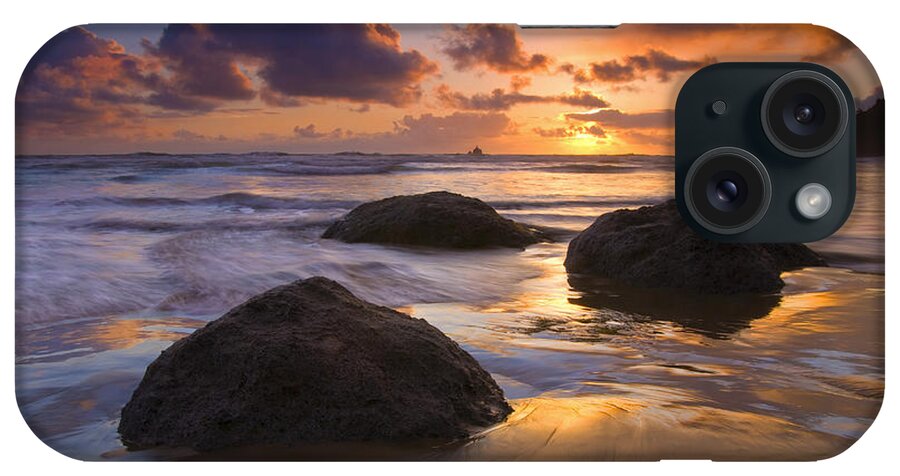 Sunset iPhone Case featuring the photograph Pieces of Eight by Michael Dawson