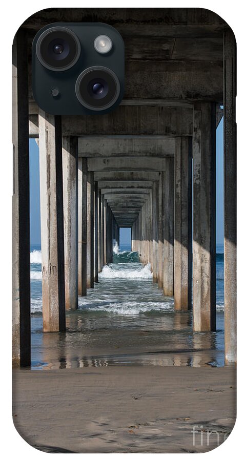 California iPhone Case featuring the photograph Pier Geometry by Ana V Ramirez