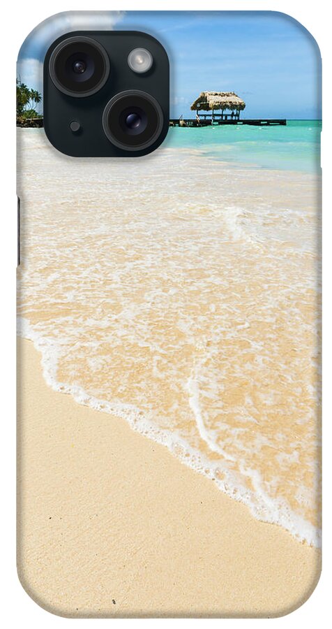 Tranquility iPhone Case featuring the photograph Pigeon Point, Tobago by John Harper