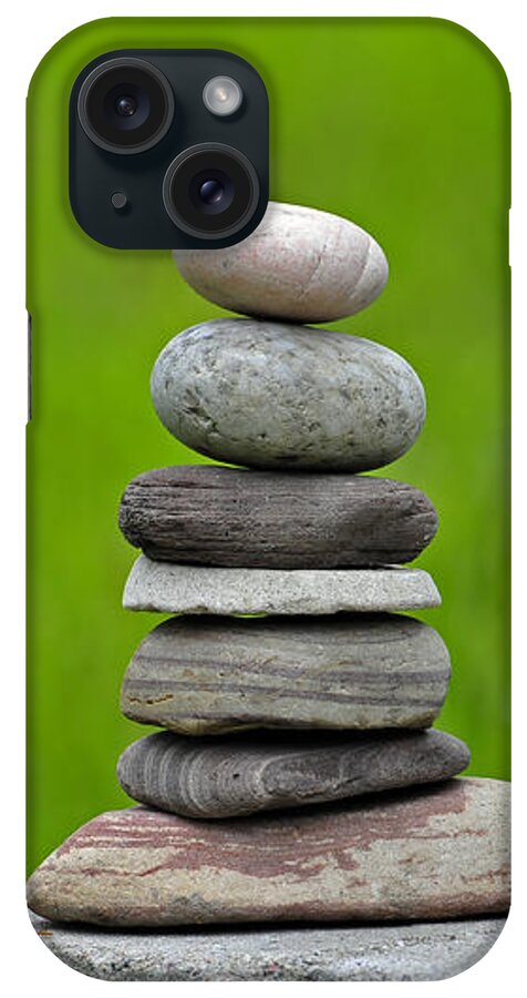 Piled Stones iPhone Case featuring the photograph Piled Stones by Torbjorn Swenelius