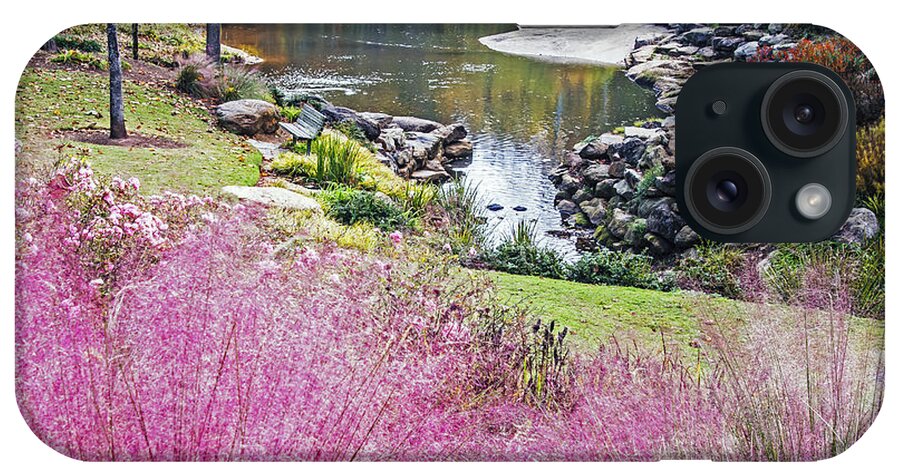 Landscape iPhone Case featuring the photograph Pink Fall by Elvis Vaughn