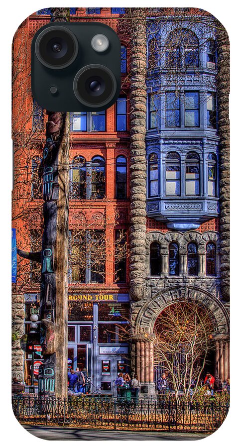 Pioneer Square No.1 iPhone Case featuring the photograph Pioneer Square No.1 by David Patterson