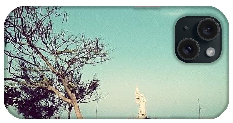 Placeofworship iPhone Case featuring the photograph Playground Opposite The Eglise De Notre by Ankit Ajmera