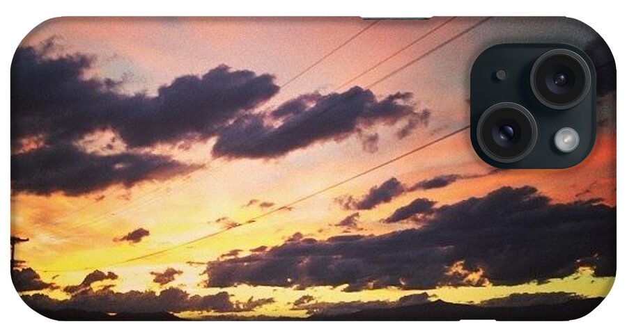 Sunset iPhone Case featuring the photograph Far Away From Home by Mikaela Pederson