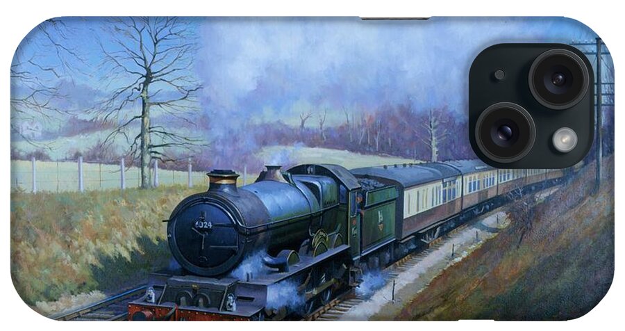 Classic iPhone Case featuring the painting Plymouth bound. by Mike Jeffries