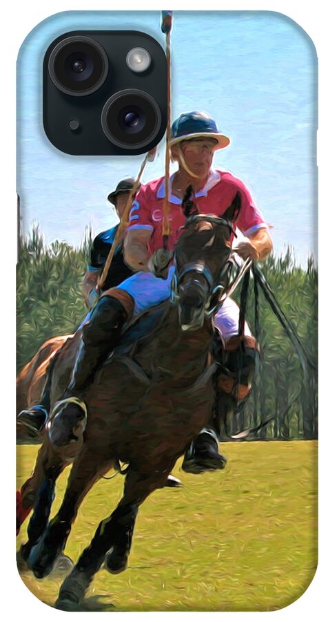 Polo iPhone Case featuring the photograph Polo by Shirley Radabaugh