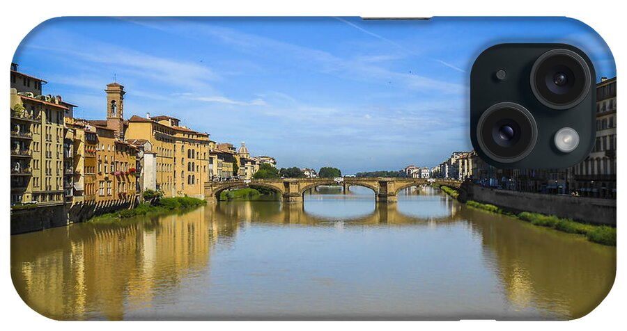 Daytime iPhone Case featuring the photograph Ponte Alle Grazie by Elizabeth M