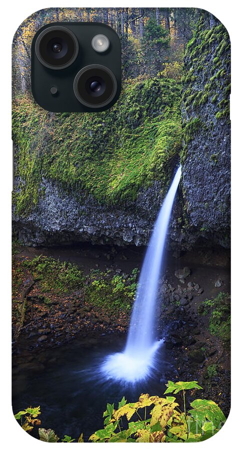 Ponytail Falls iPhone Case featuring the photograph Ponytail Falls by Mark Kiver