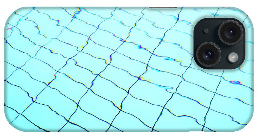 Swimming Pool iPhone Case featuring the photograph Pool Tiles by Bremecr