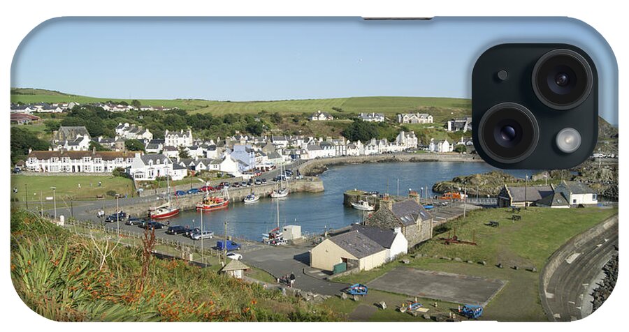 Portpatrick iPhone Case featuring the photograph Portpatrick Harbour by David Birchall