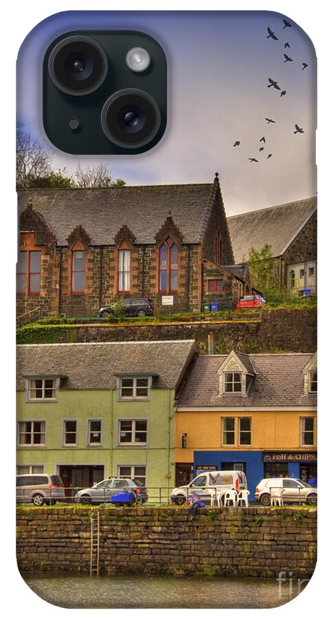 Architecture iPhone Case featuring the photograph Portree. Isle of Skye. SCOTLAND by Juli Scalzi