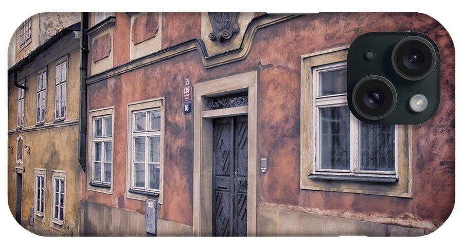 Joan Carroll iPhone Case featuring the photograph Prague Houses by Joan Carroll