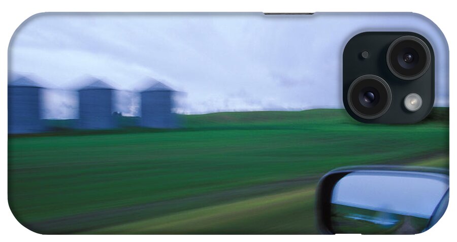 Accelerate iPhone Case featuring the photograph Prairie Driving In Saskatchewan, Canada by Todd Korol