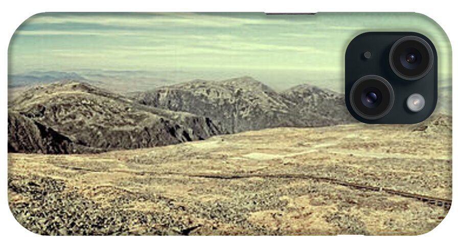 White Mountains iPhone Case featuring the photograph Presidential Range by Nigel Fletcher-Jones