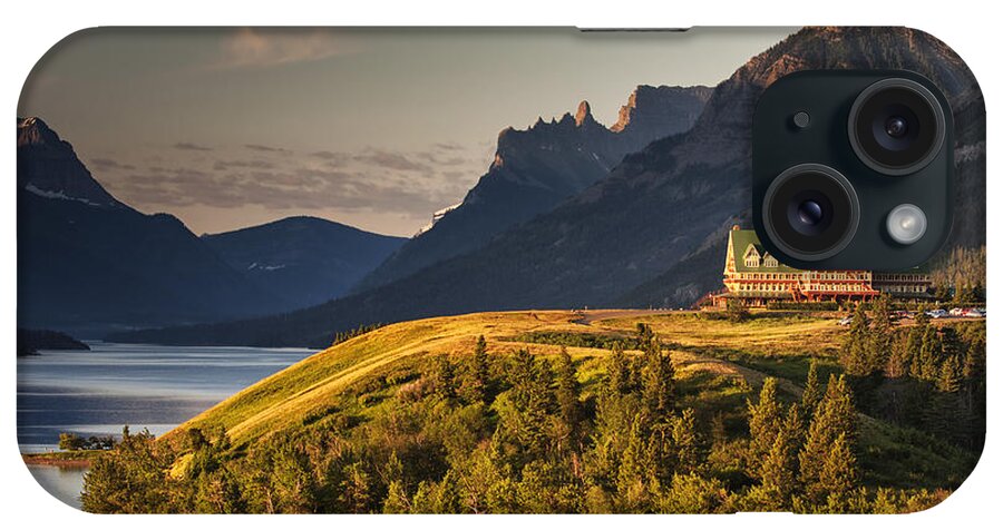Prince Of Wales Hotel iPhone Case featuring the photograph Prince of Wales Sunrise by Mark Kiver