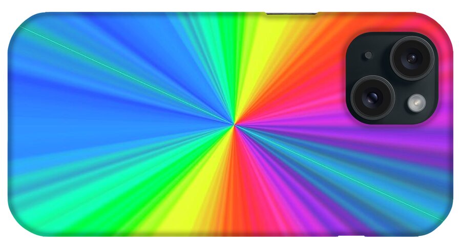 Artwork iPhone Case featuring the photograph Prismatic Pattern by Mehau Kulyk