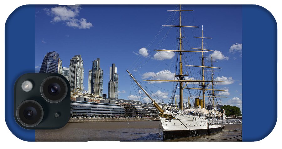 Urban Landscape iPhone Case featuring the photograph Puerto Madero Buenos Aires by Venetia Featherstone-Witty