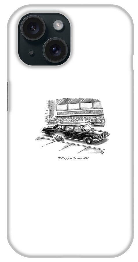 Pull Up Past The Armadillo iPhone Case
