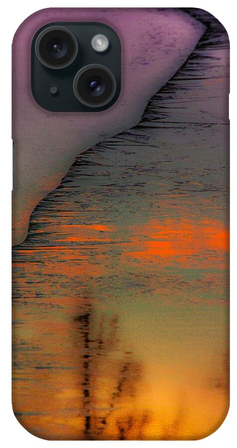 Water iPhone Case featuring the photograph Purple Rain by Abbie Loyd Kern