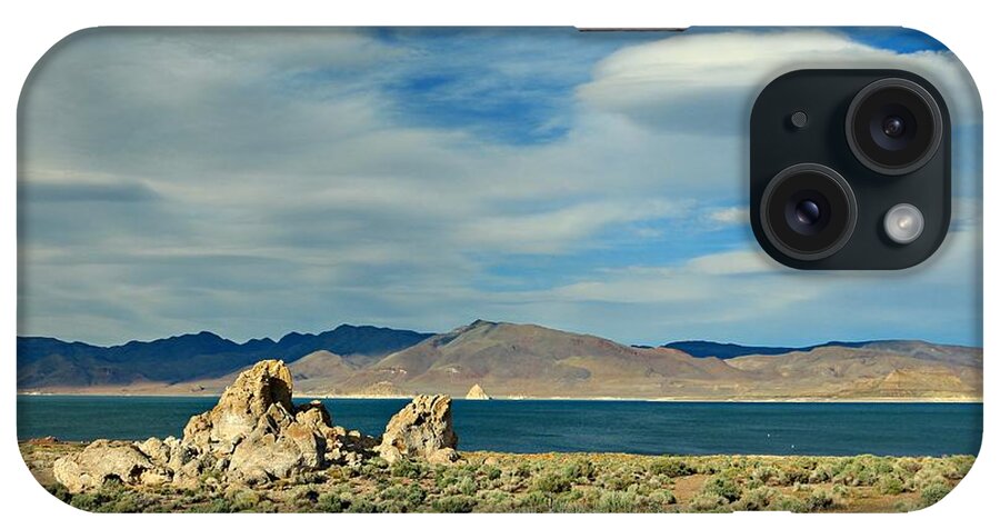Pyramid Lake iPhone Case featuring the photograph Pyramid Lake by Benanne Stiens