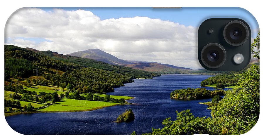 Scotland iPhone Case featuring the photograph Queen's View in Scotland by Jason Politte