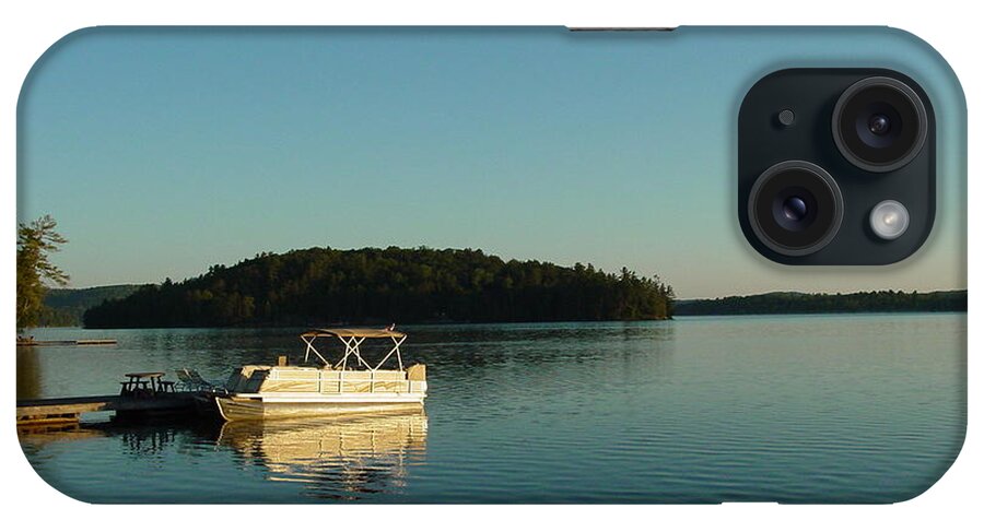 Quiet Lake iPhone Case featuring the photograph Quiet Lake by Dorothy Maier