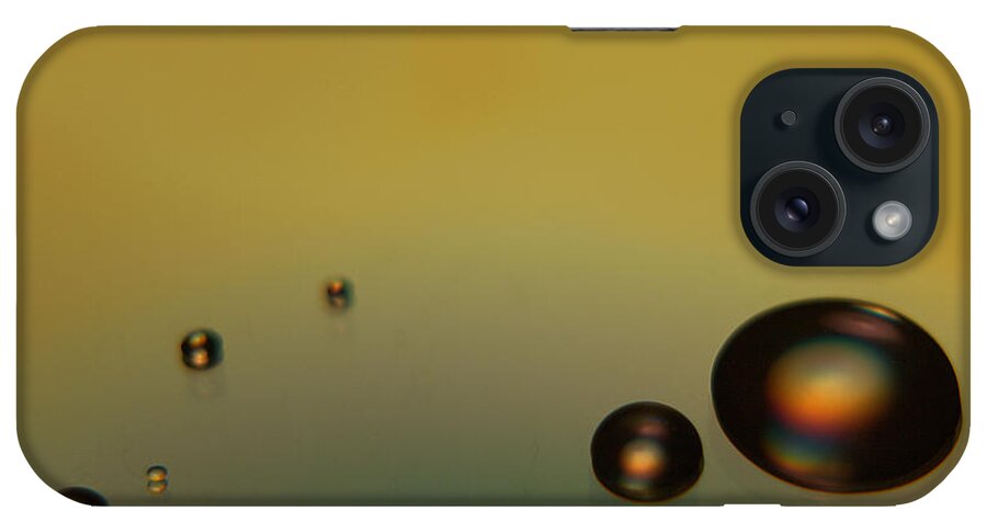 Water Drops iPhone Case featuring the photograph Rainbow Drops by Stephanie Hollingsworth