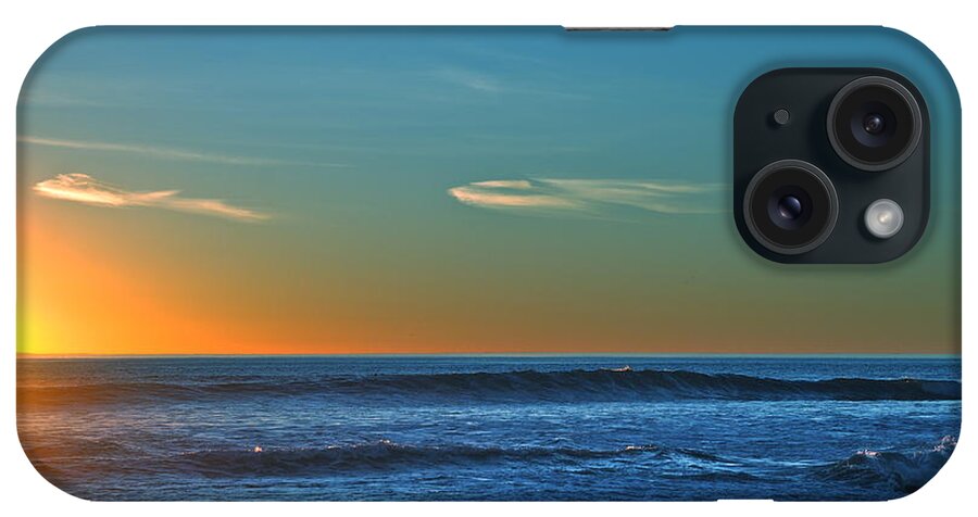Sunset iPhone Case featuring the photograph Rainbow Sunset by Liz Vernand