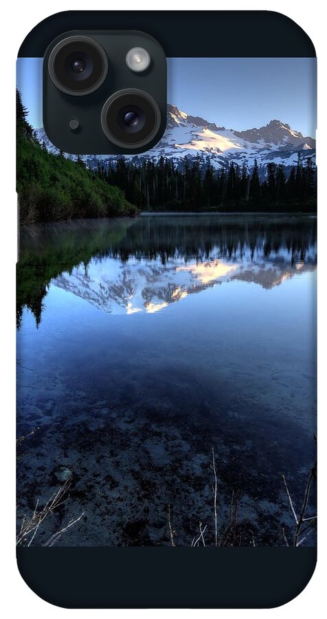 Mt Rainier iPhone Case featuring the photograph Rainier Redefined by Peter Mooyman