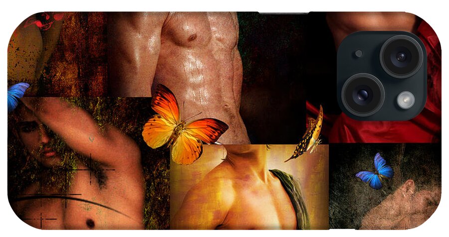 Gay iPhone Case featuring the photograph Raining Man by Mark Ashkenazi