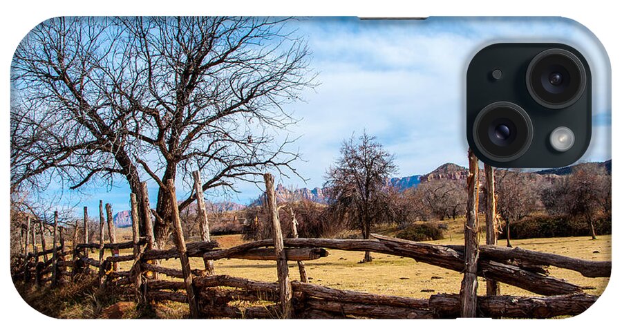 Grafton iPhone Case featuring the photograph Ranch - Grafton Ghost Town - Utah by Gary Whitton