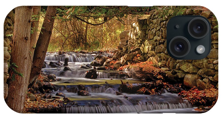 Rapid River iPhone Case featuring the photograph Rapid River Falls - Autumn by Gary O'Boyle