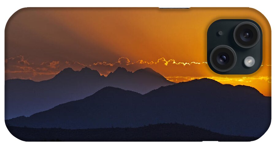 Sunrise iPhone Case featuring the photograph Rays of Enlightenment by Tam Ryan