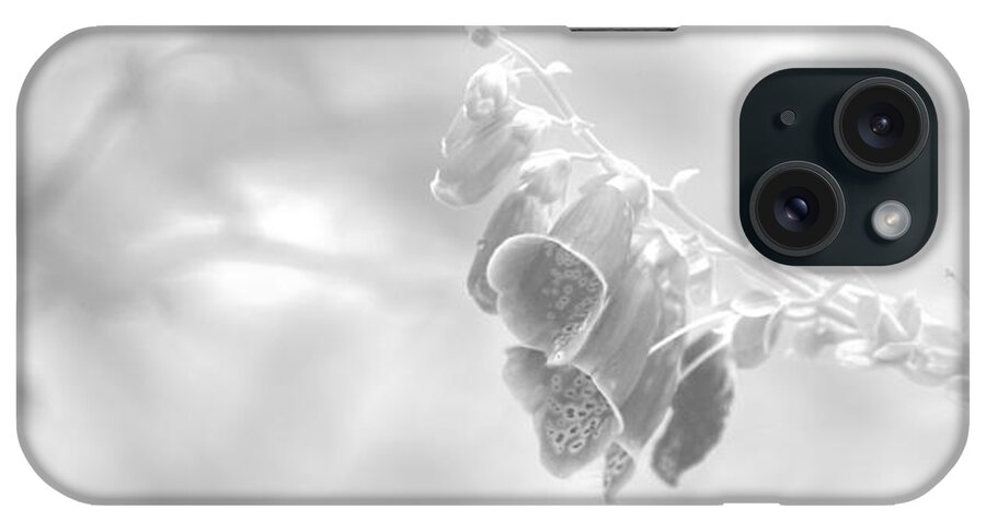 Grayscale iPhone Case featuring the photograph Reaching by Adria Trail