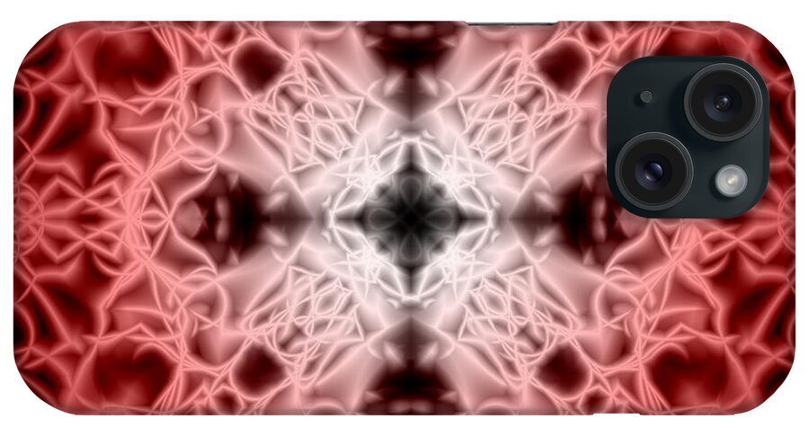 3scape Photos iPhone Case featuring the digital art Red by Adam Romanowicz