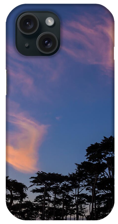 Landscape iPhone Case featuring the photograph Red Clouds by Jonathan Nguyen
