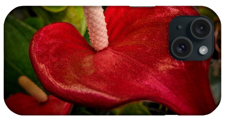 Art Prints iPhone Case featuring the photograph Red is a Turn On by Dave Bosse