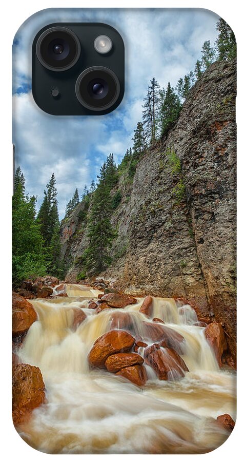  Red Mountain Pass iPhone Case featuring the photograph Red Mountain Creek by Darren White