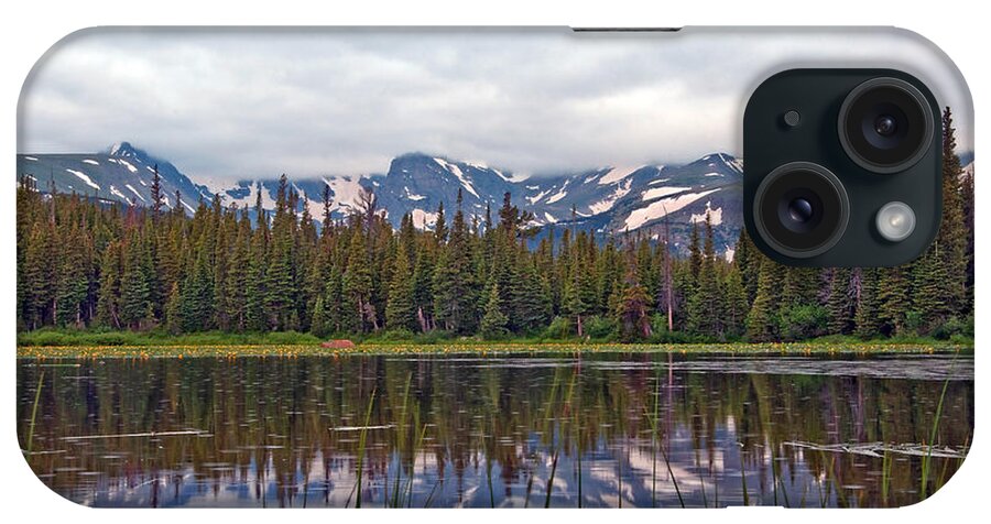 Eric Rundle iPhone Case featuring the photograph Red Rock Lake Reflection by Eric Rundle