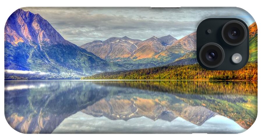 Alaska iPhone Case featuring the photograph Reflections Along The Seward Highway - Alaska by Bruce Friedman