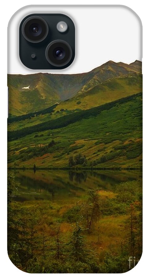 Alaska iPhone Case featuring the photograph Reflections of Alaska's Spring by Brigitte Emme