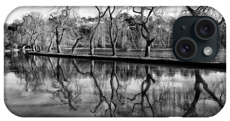 Shirley Mitchell iPhone Case featuring the photograph Reflections of Winter by Shirley Mitchell