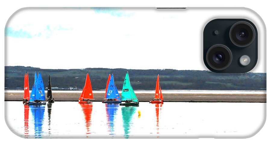Nautical iPhone Case featuring the photograph Reflective sailing by Spikey Mouse Photography