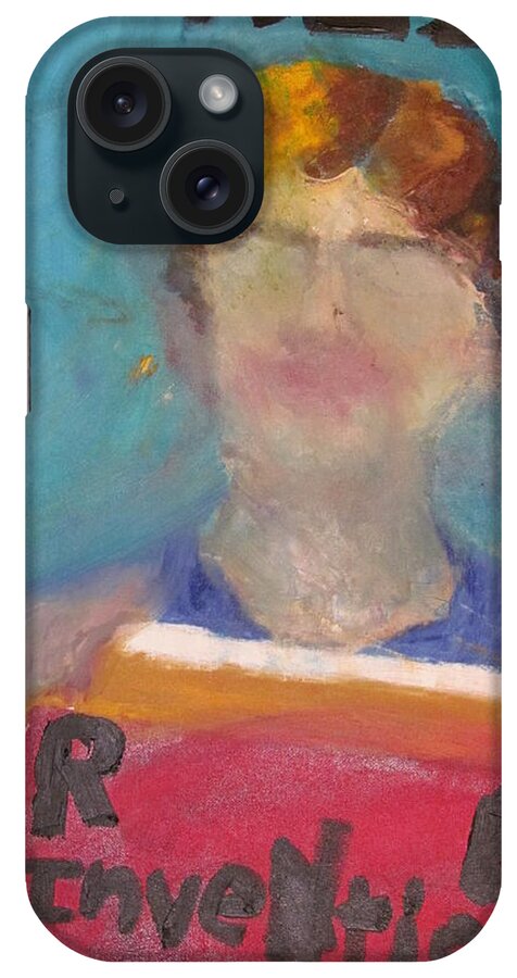 Reinvent iPhone Case featuring the painting Reinvention by Shea Holliman