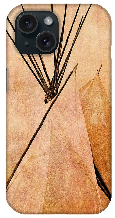 Teepee iPhone Case featuring the photograph Remembering The Past by Roselynne Broussard